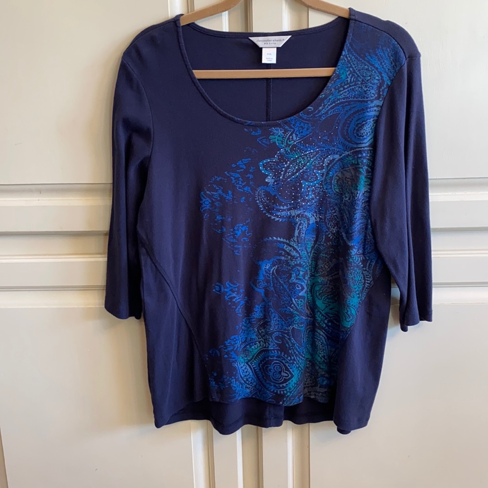 Nice Christopher and Banks top.  Size PXL